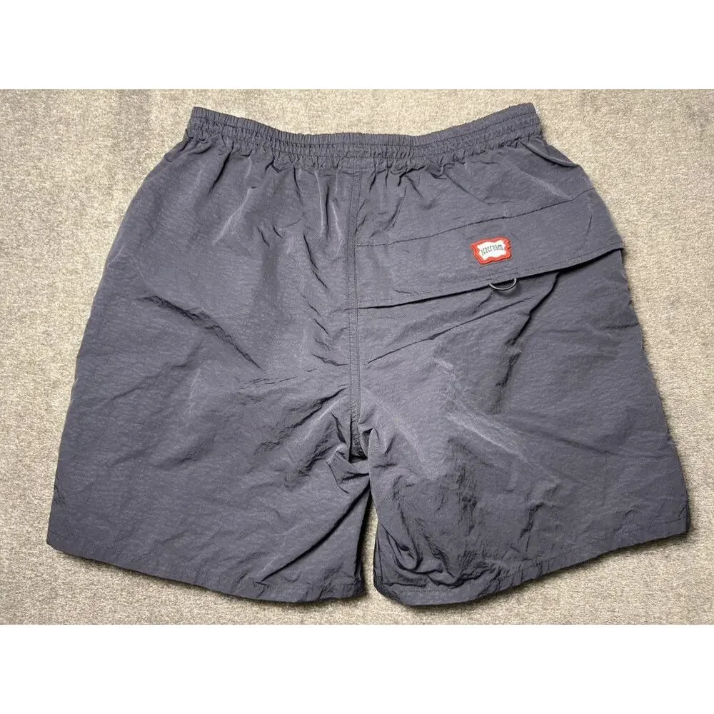 ICECREAM Black Pine Hiker Nylon Cargo Shorts M Running Dog